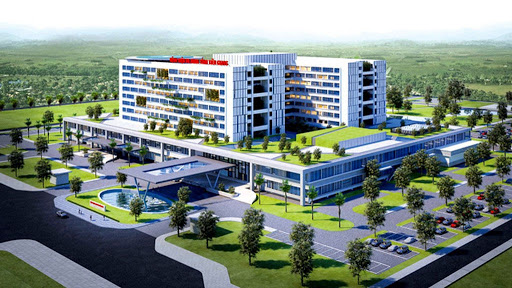 Bản vẽ tổng thể thiết kế quy hoạch chi tiết 1/500 bệnh viện đa khoa tỉnh Tiền Giang